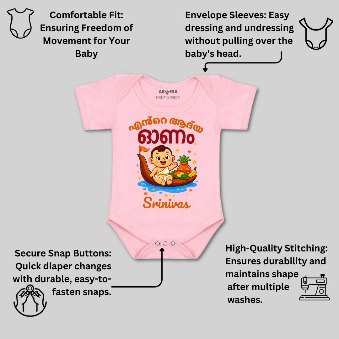 Arvesa My First Onam Baby Boy & Girl Dress