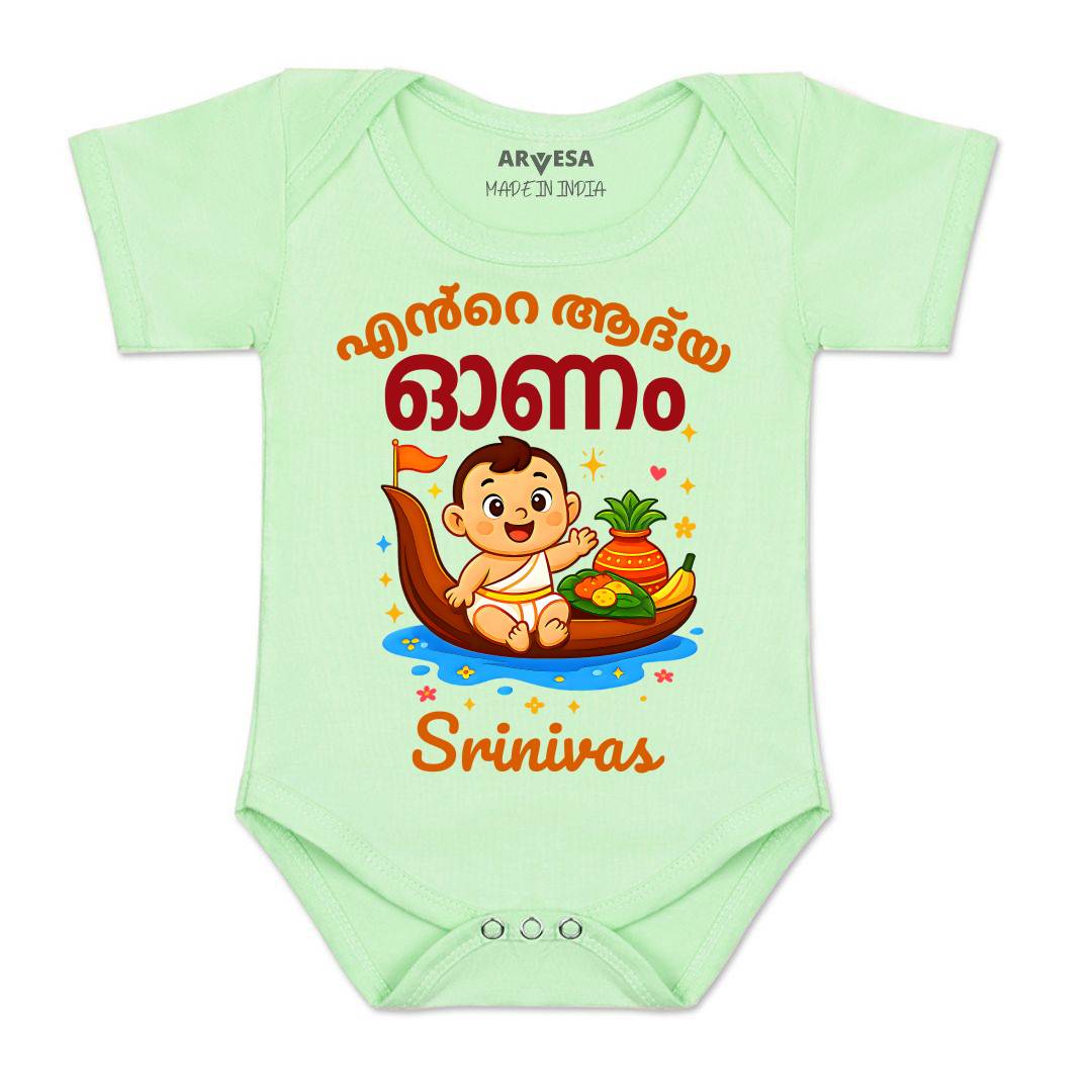 Arvesa My First Onam Baby Boy & Girl Dress