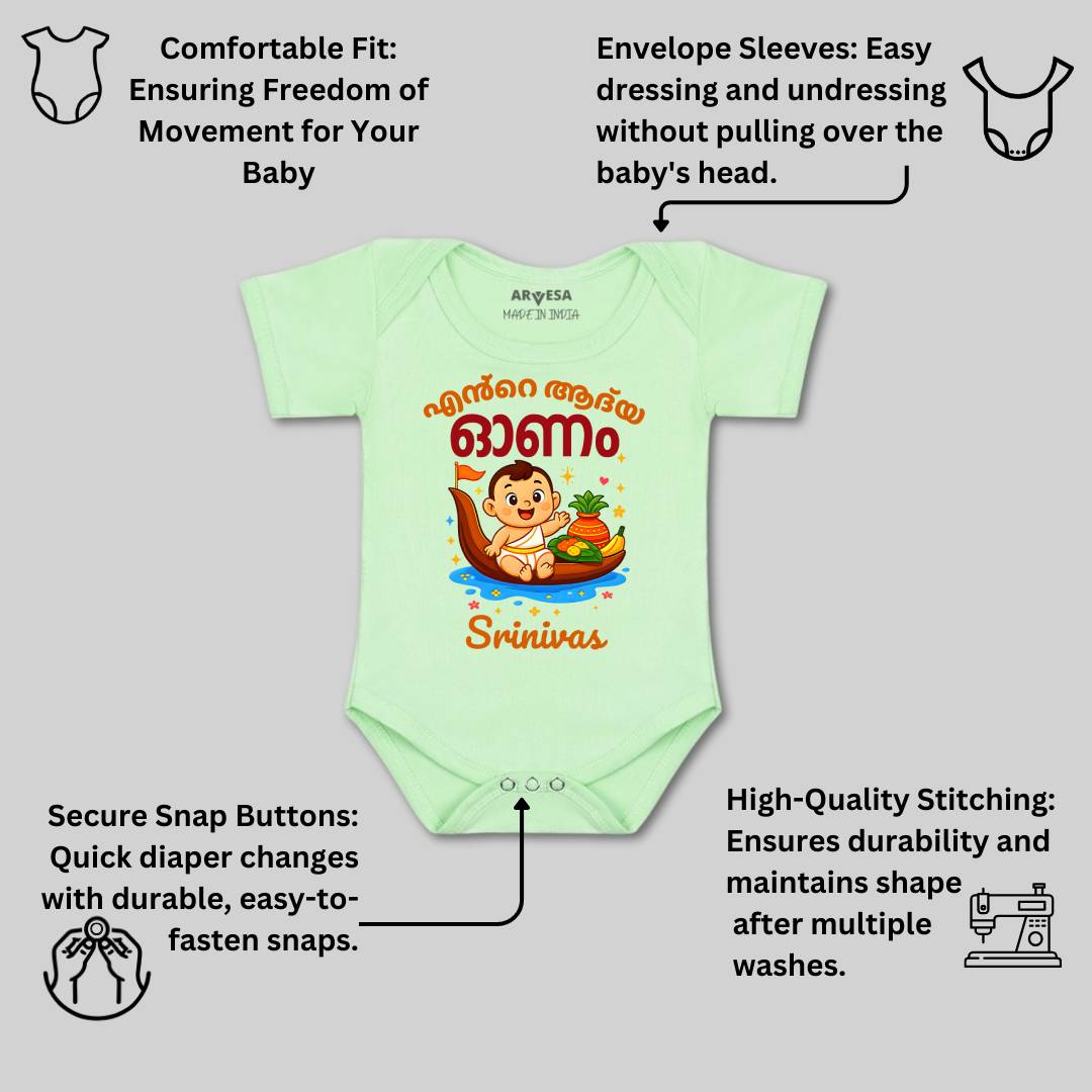 Arvesa My First Onam Baby Boy & Girl Dress