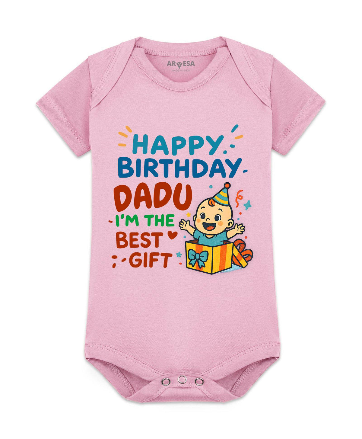 Happy Birthday Dadu Family Birthday - Romper
