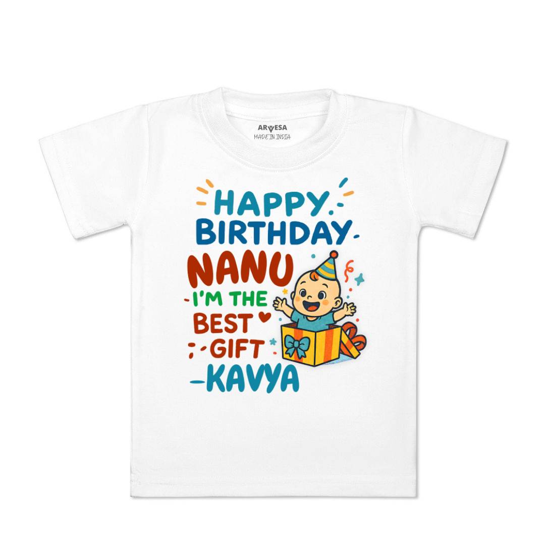 Arvesa Happy Birthday Nanu Baby Boy & Girl Dress