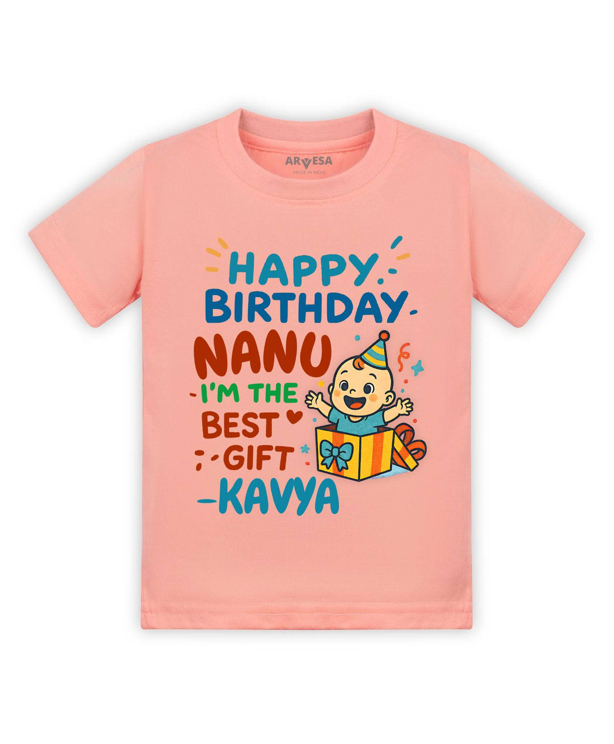Happy Birthday Nanu Family Birthday - T-shirt