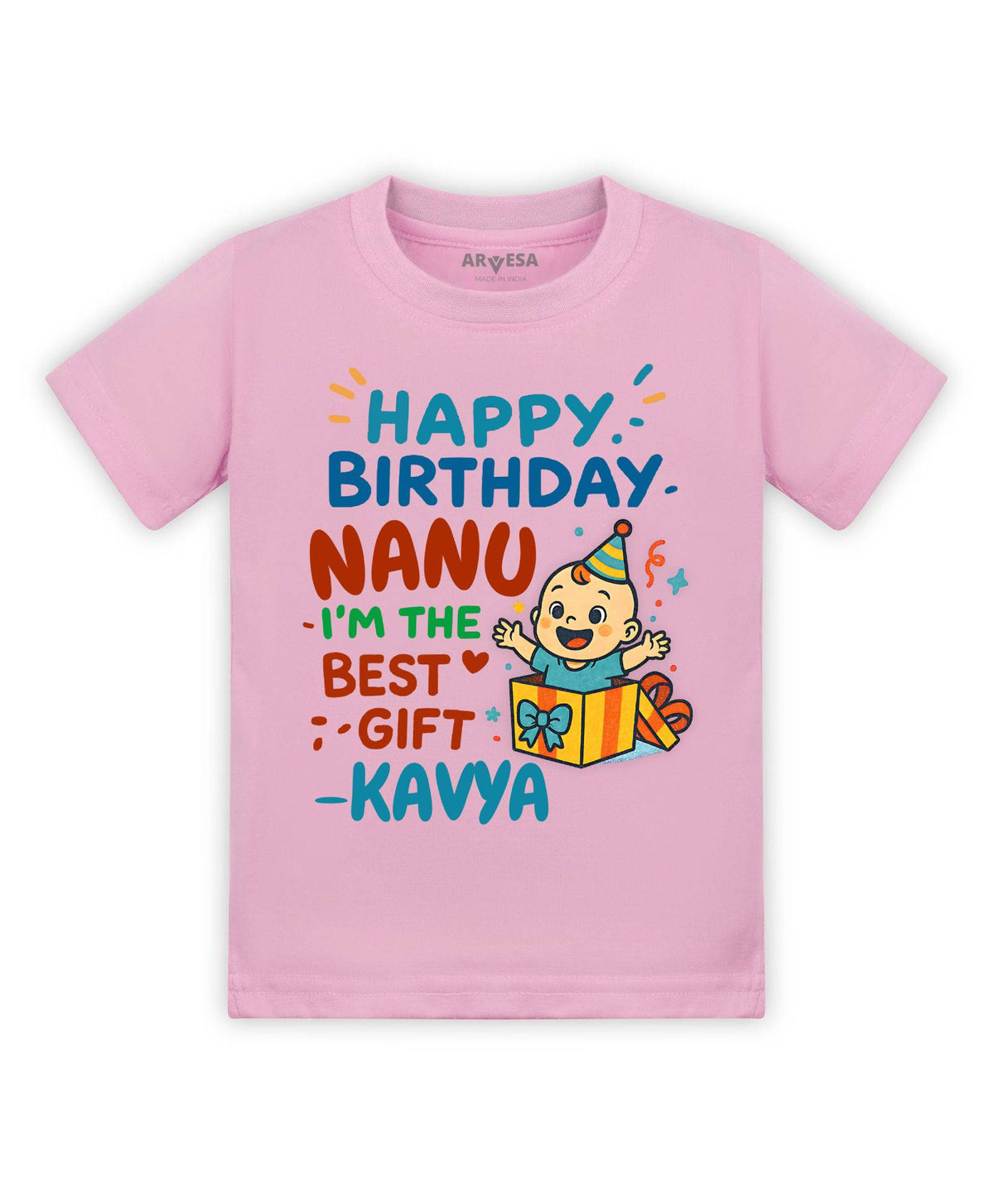 Happy Birthday Nanu Family Birthday - T-shirt