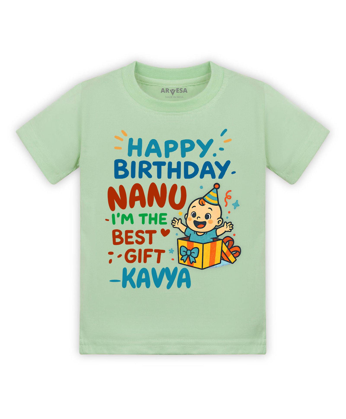 Happy Birthday Nanu Family Birthday - T-shirt