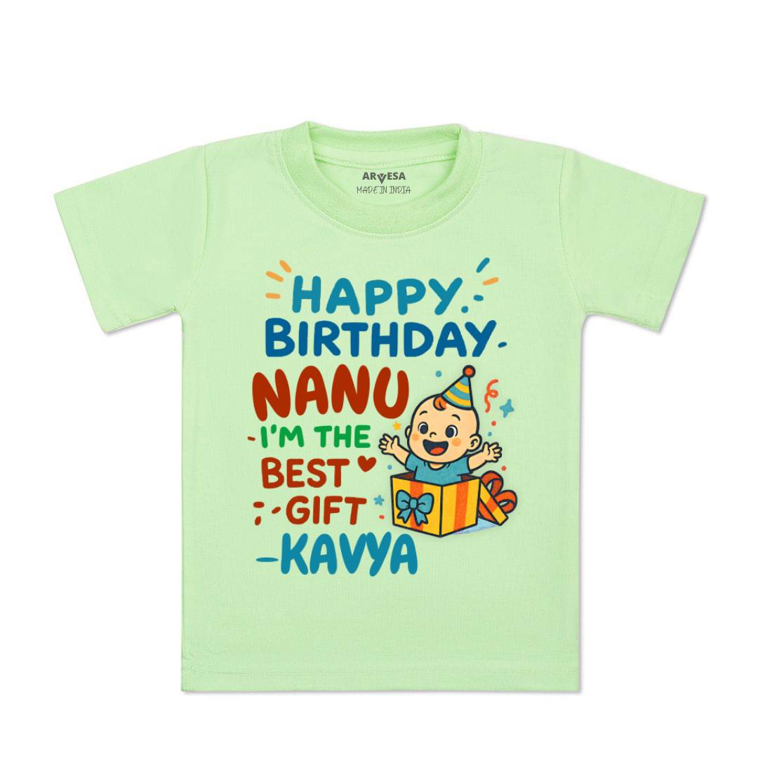 Arvesa Happy Birthday Nanu Baby Boy & Girl Dress