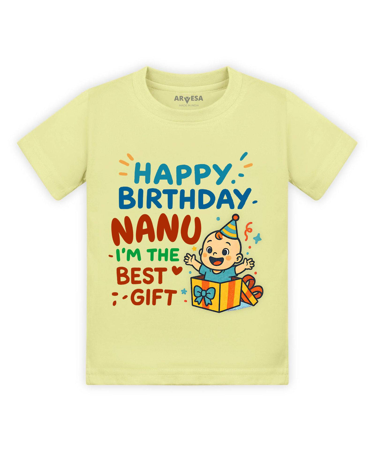 Happy Birthday Nanu Family Birthday - T-shirt