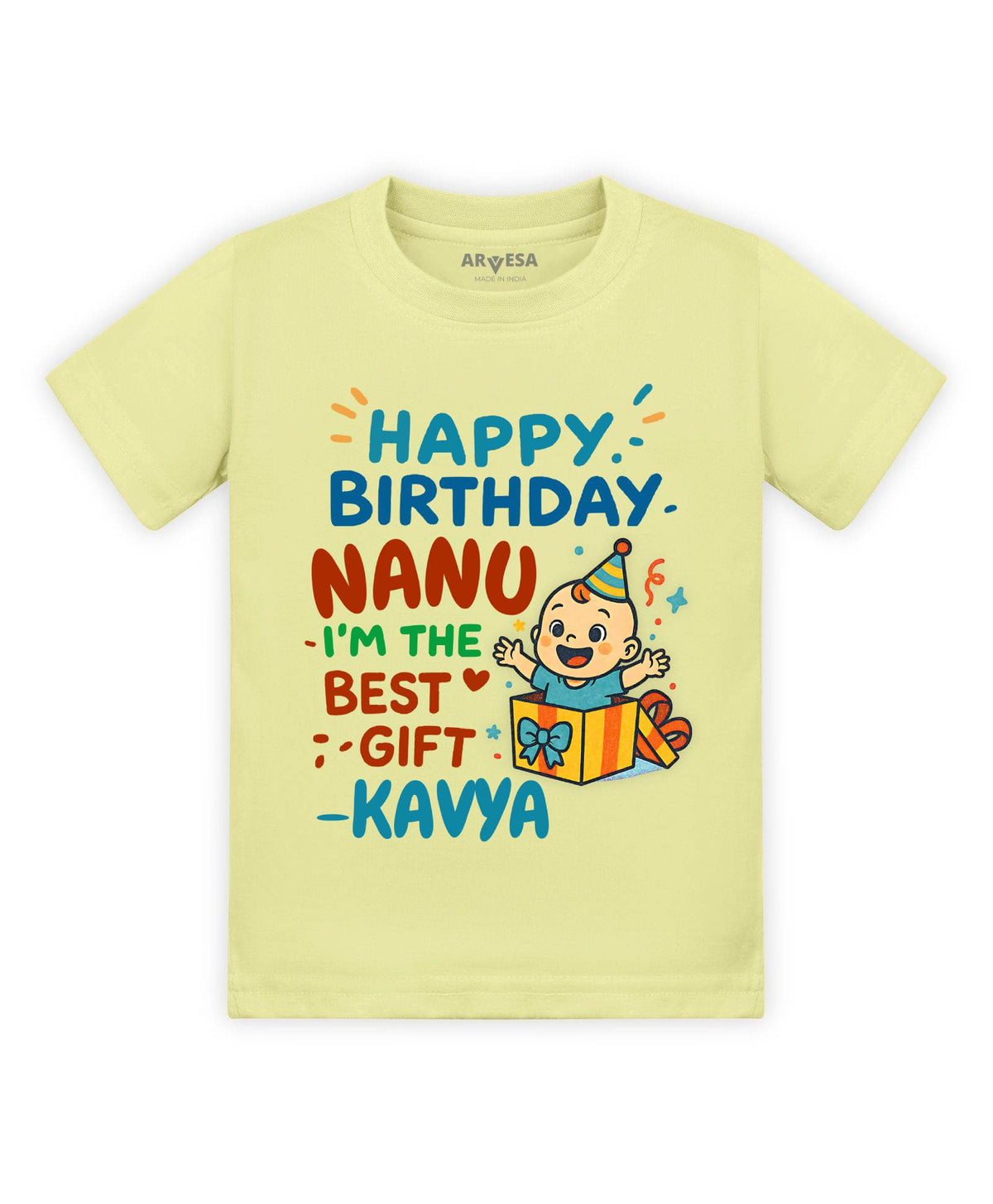 Happy Birthday Nanu Family Birthday - T-shirt
