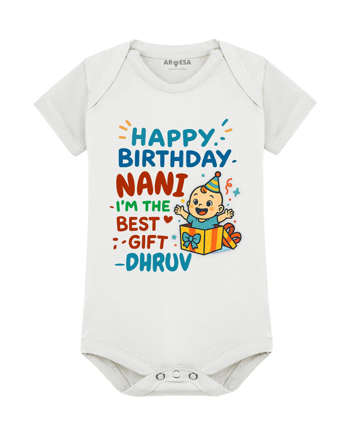 Happy Birthday Nani Family Birthday - Romper