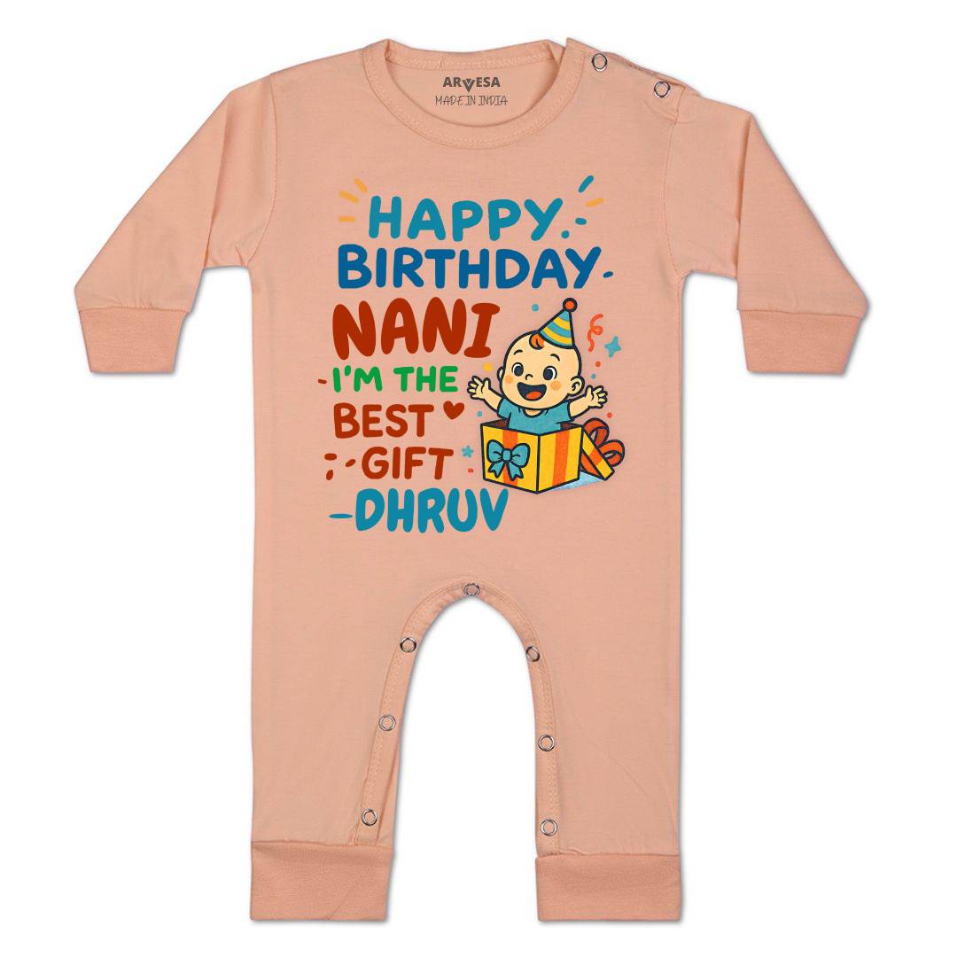 Arvesa Happy Birthday Nani Baby Boy & Girl Dress