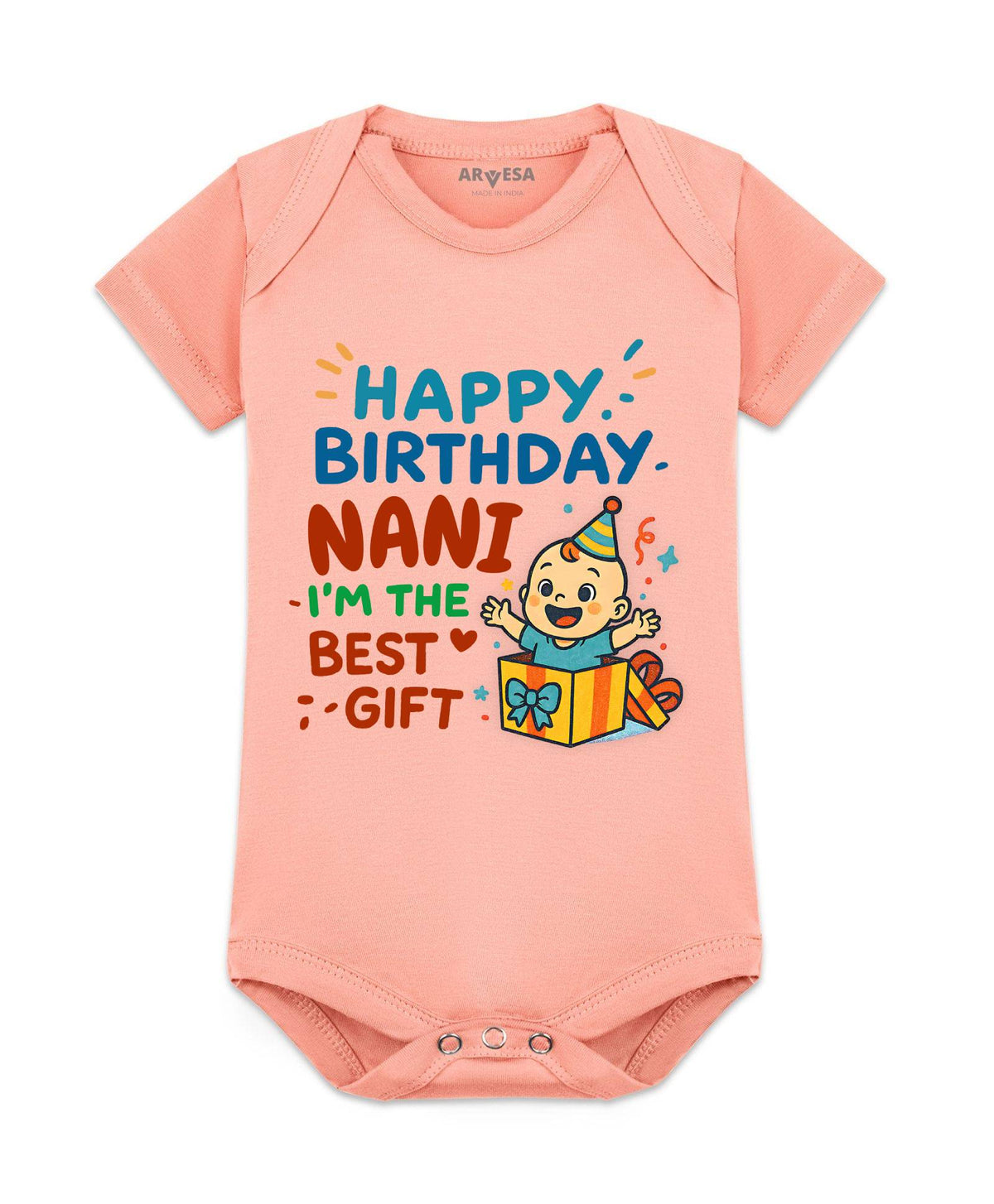 Happy Birthday Nani Family Birthday - Romper