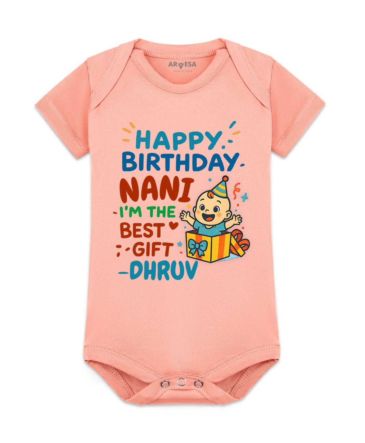 Happy Birthday Nani Family Birthday - Romper