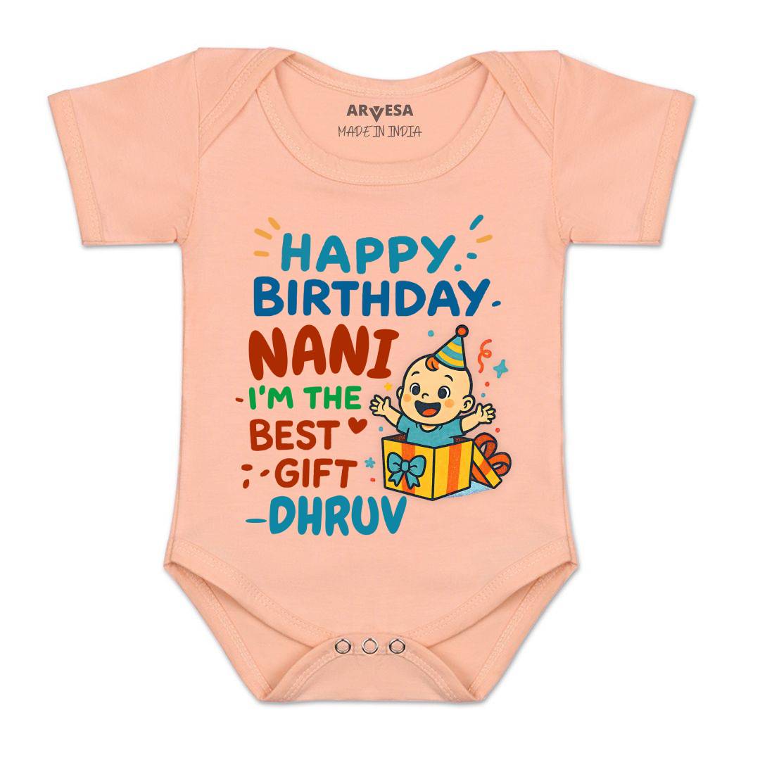 Arvesa Happy Birthday Nani Baby Boy & Girl Dress