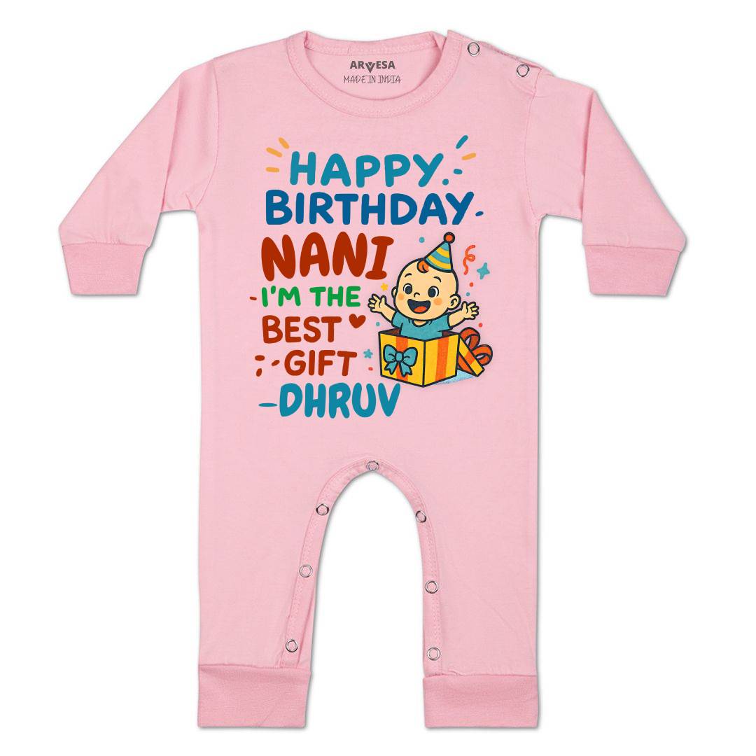 Arvesa Happy Birthday Nani Baby Boy & Girl Dress