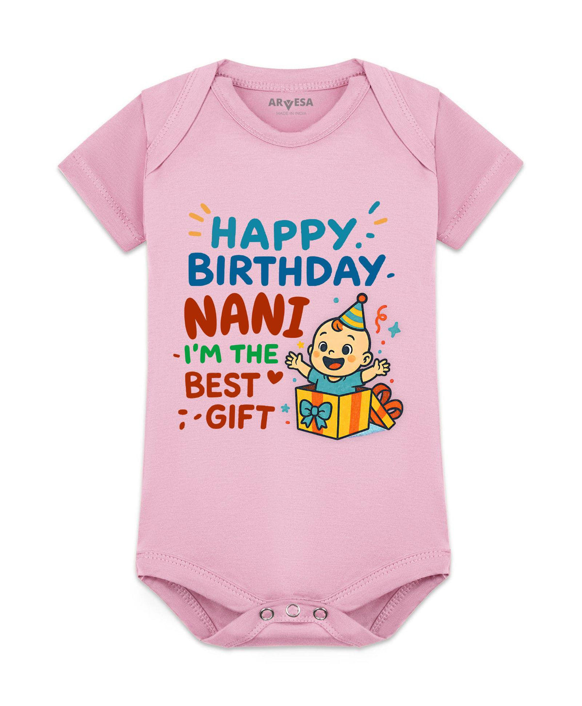 Happy Birthday Nani Family Birthday - Romper
