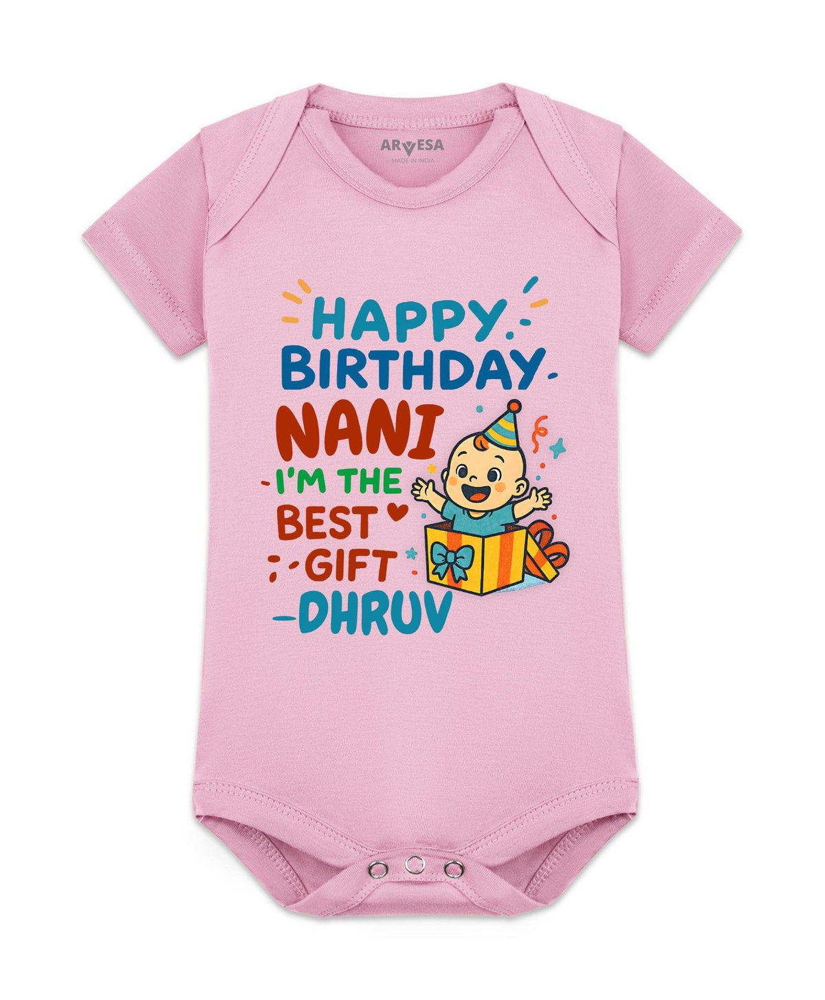 Happy Birthday Nani Family Birthday - Romper