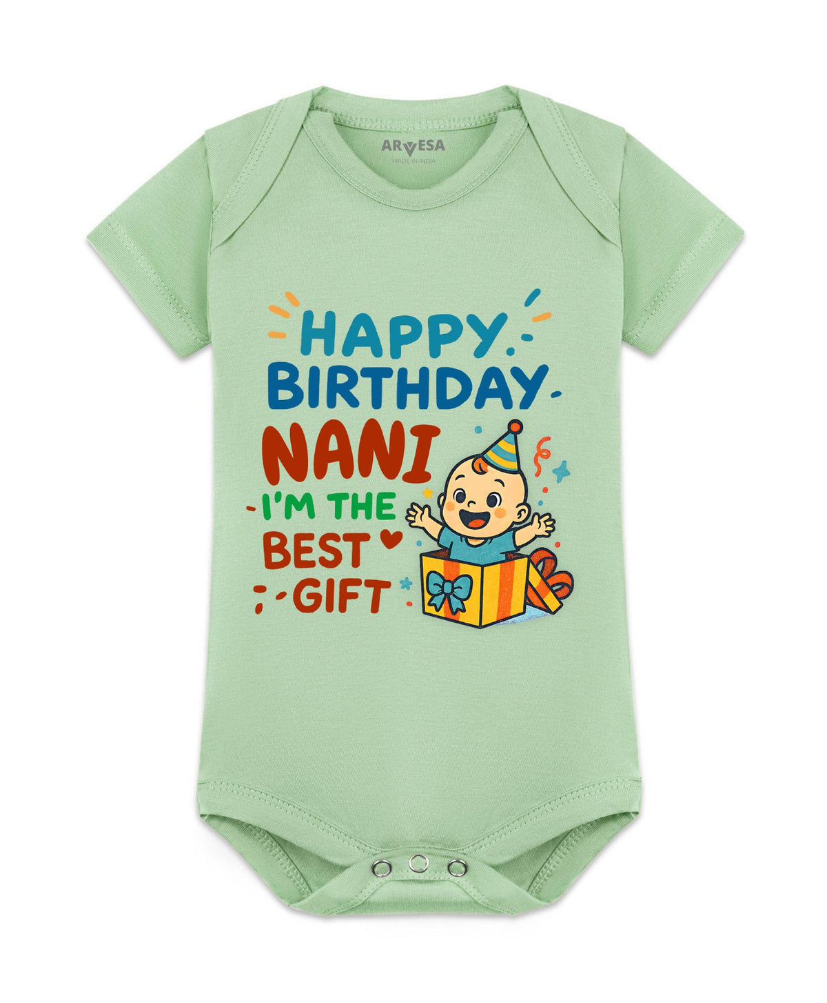 Happy Birthday Nani Family Birthday - Romper