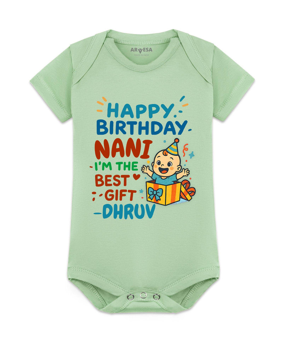 Happy Birthday Nani Family Birthday - Romper