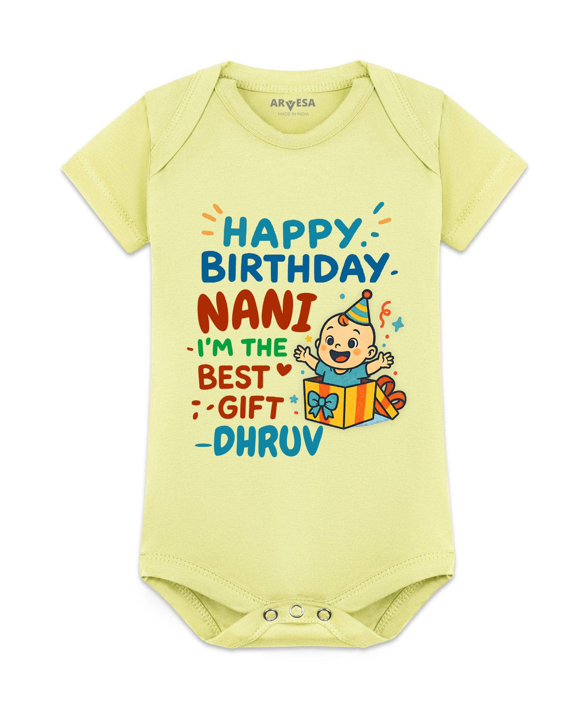 Happy Birthday Nani Family Birthday - Romper