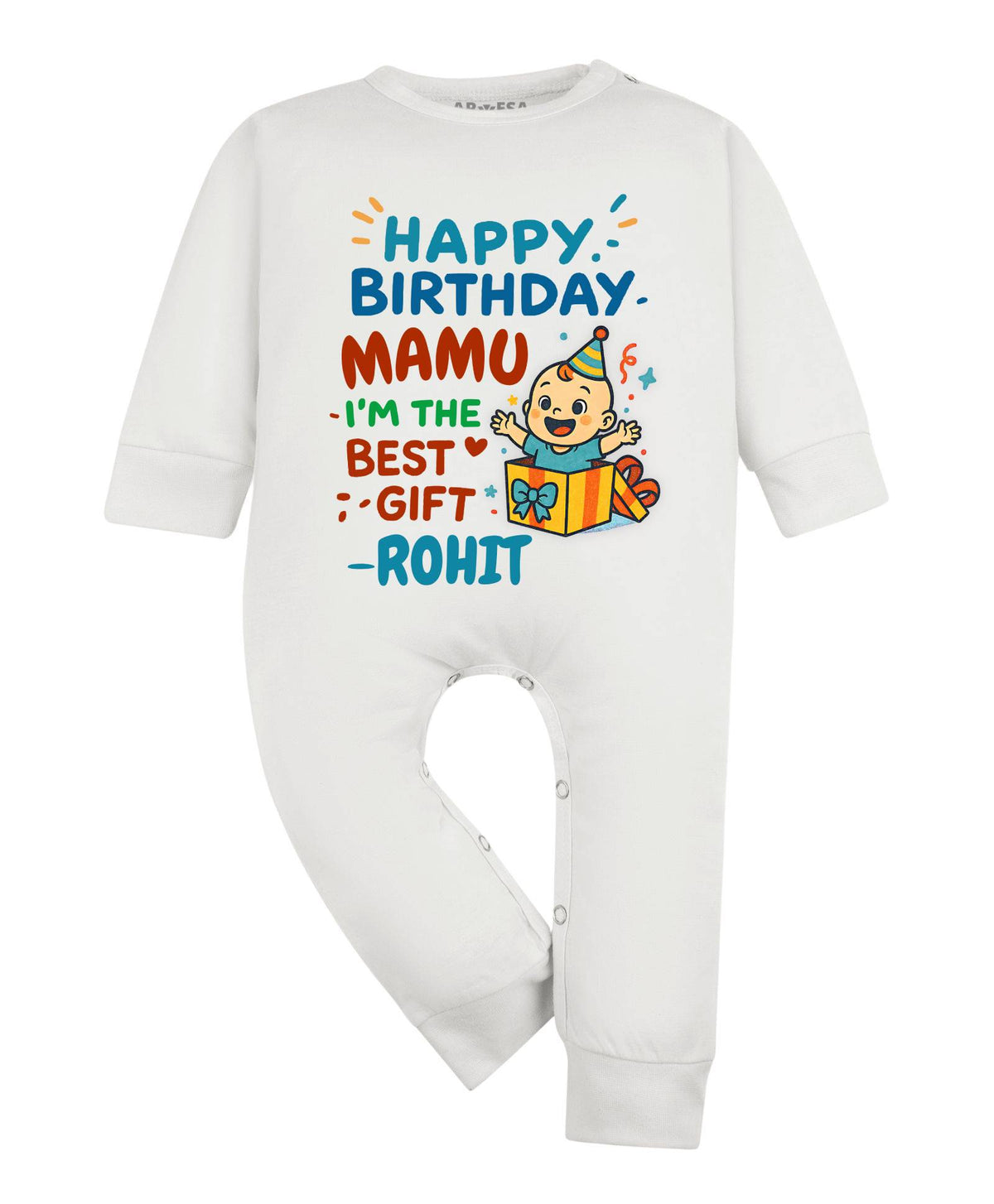 Happy Birthday Mamu Family Birthday - Jumpsuit