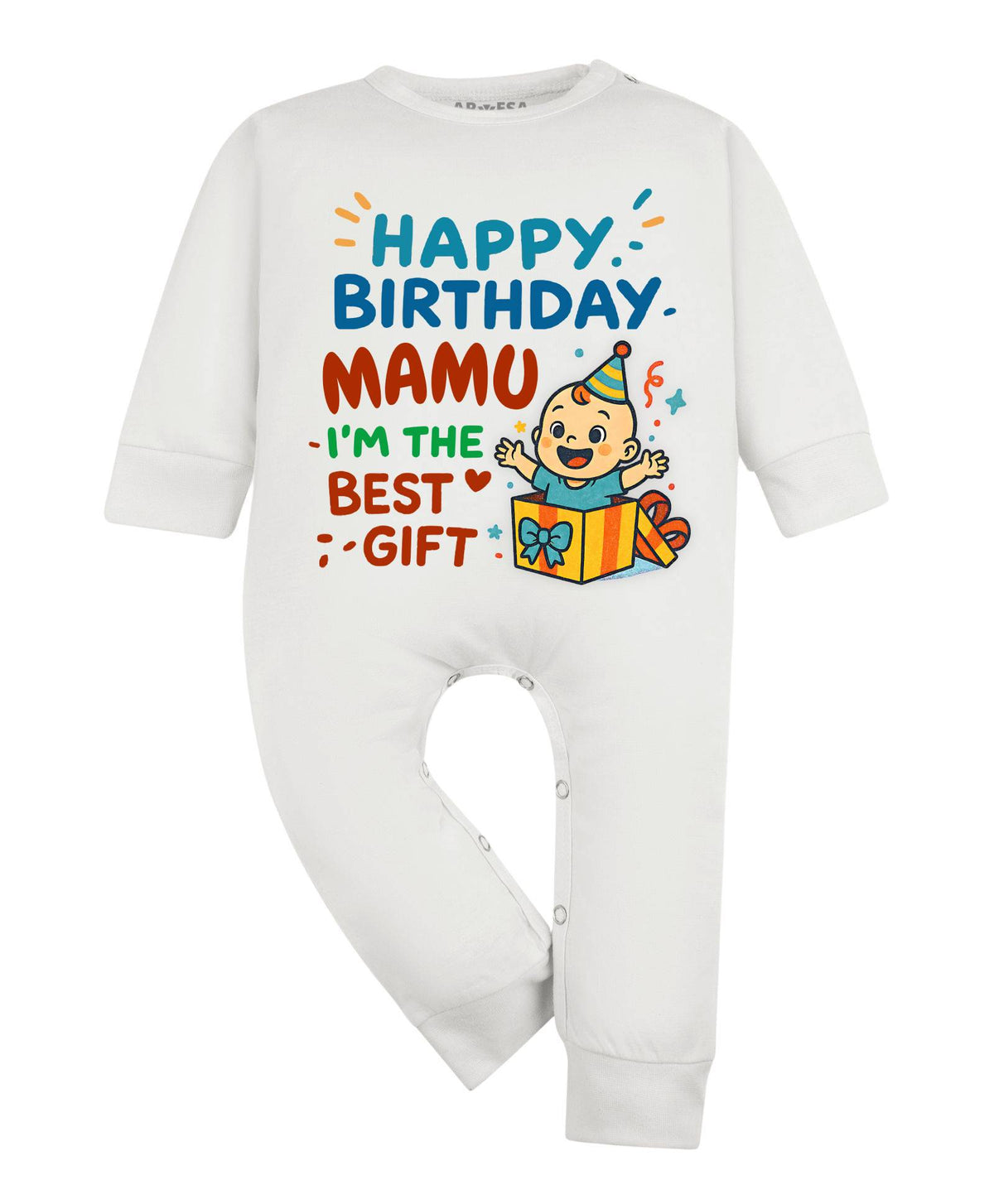 ARVESA Happy Birthday Mamu Family Birthday - Jumpsuit