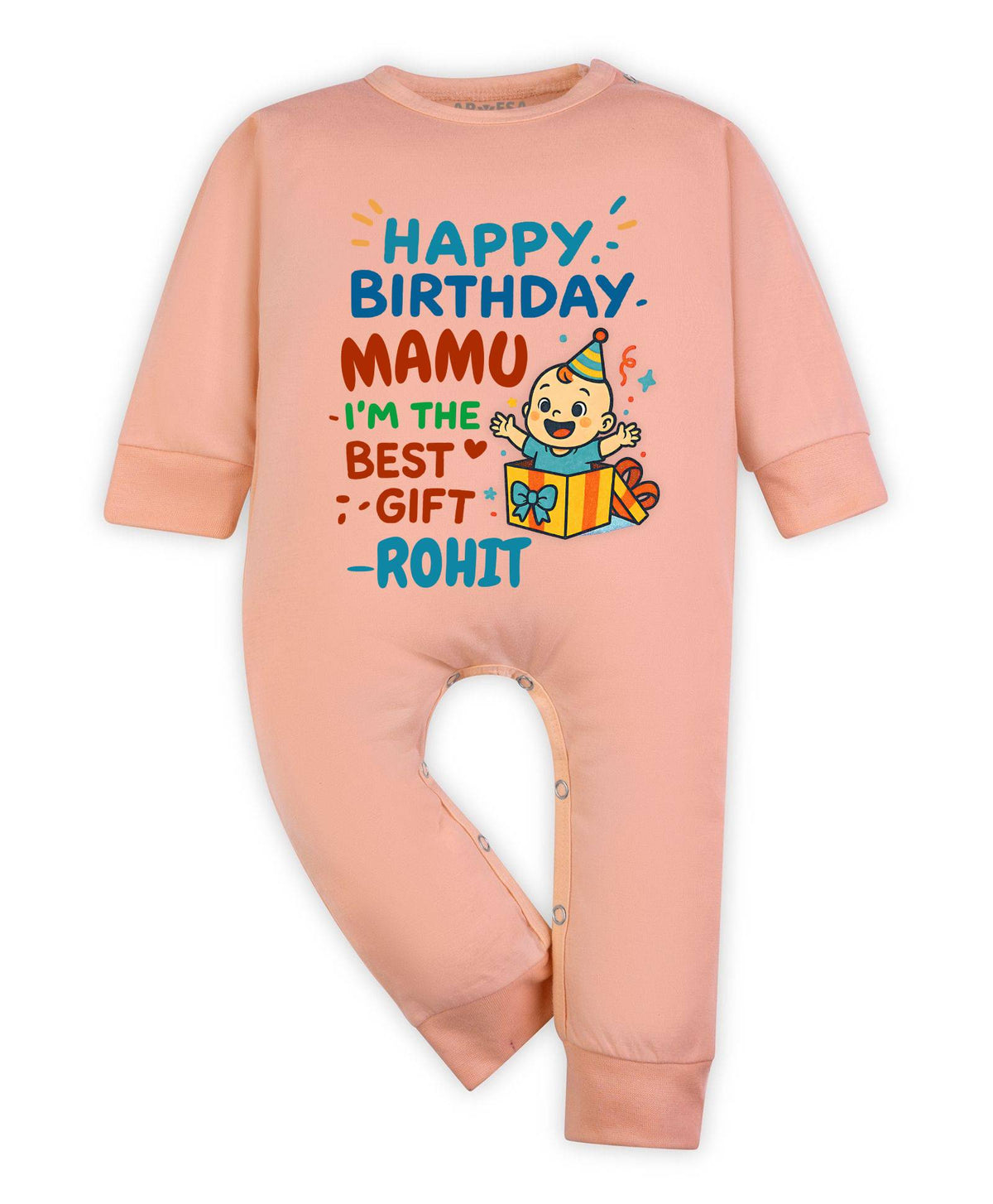 Happy Birthday Mamu Family Birthday - Jumpsuit