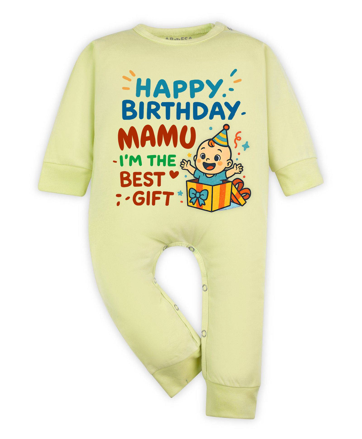 Happy Birthday Mamu Family Birthday - Jumpsuit