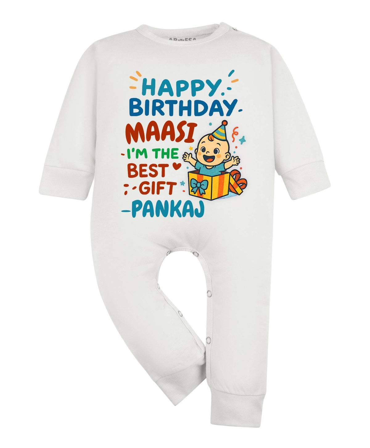 Happy Birthday Maasi Family Birthday - Jumpsuit