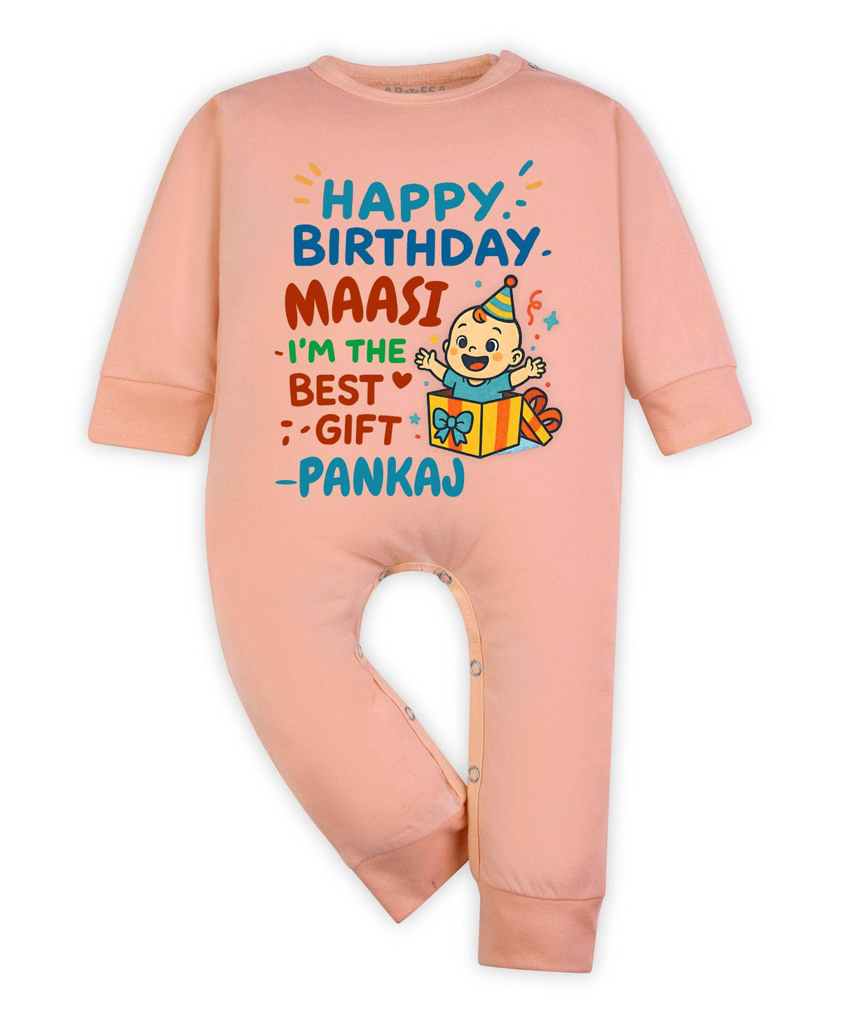 Happy Birthday Maasi Family Birthday - Jumpsuit