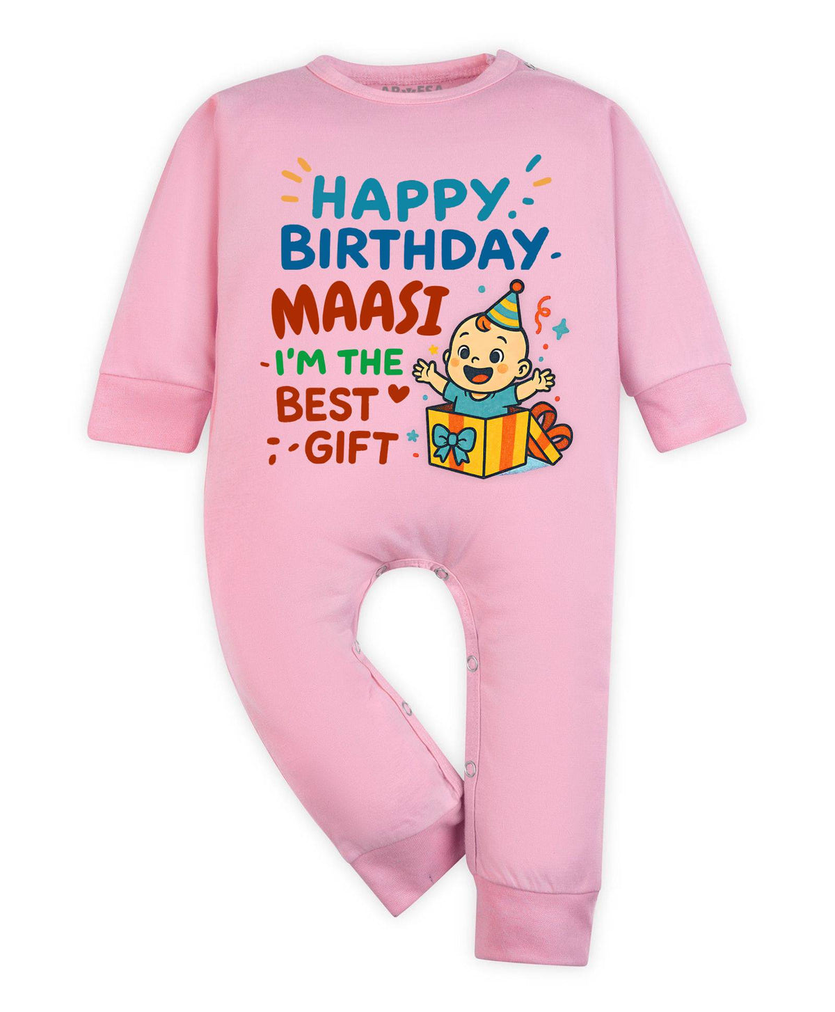 Happy Birthday Maasi Family Birthday - Jumpsuit