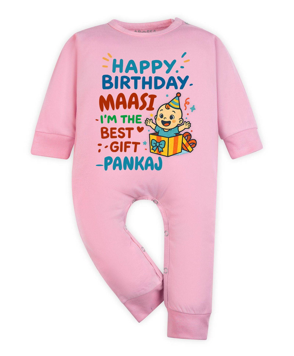Happy Birthday Maasi Family Birthday - Jumpsuit
