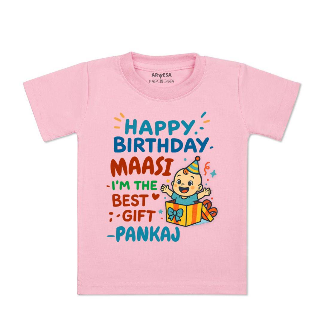 Arvesa Happy Birthday Maasi Baby Boy & Girl Dress
