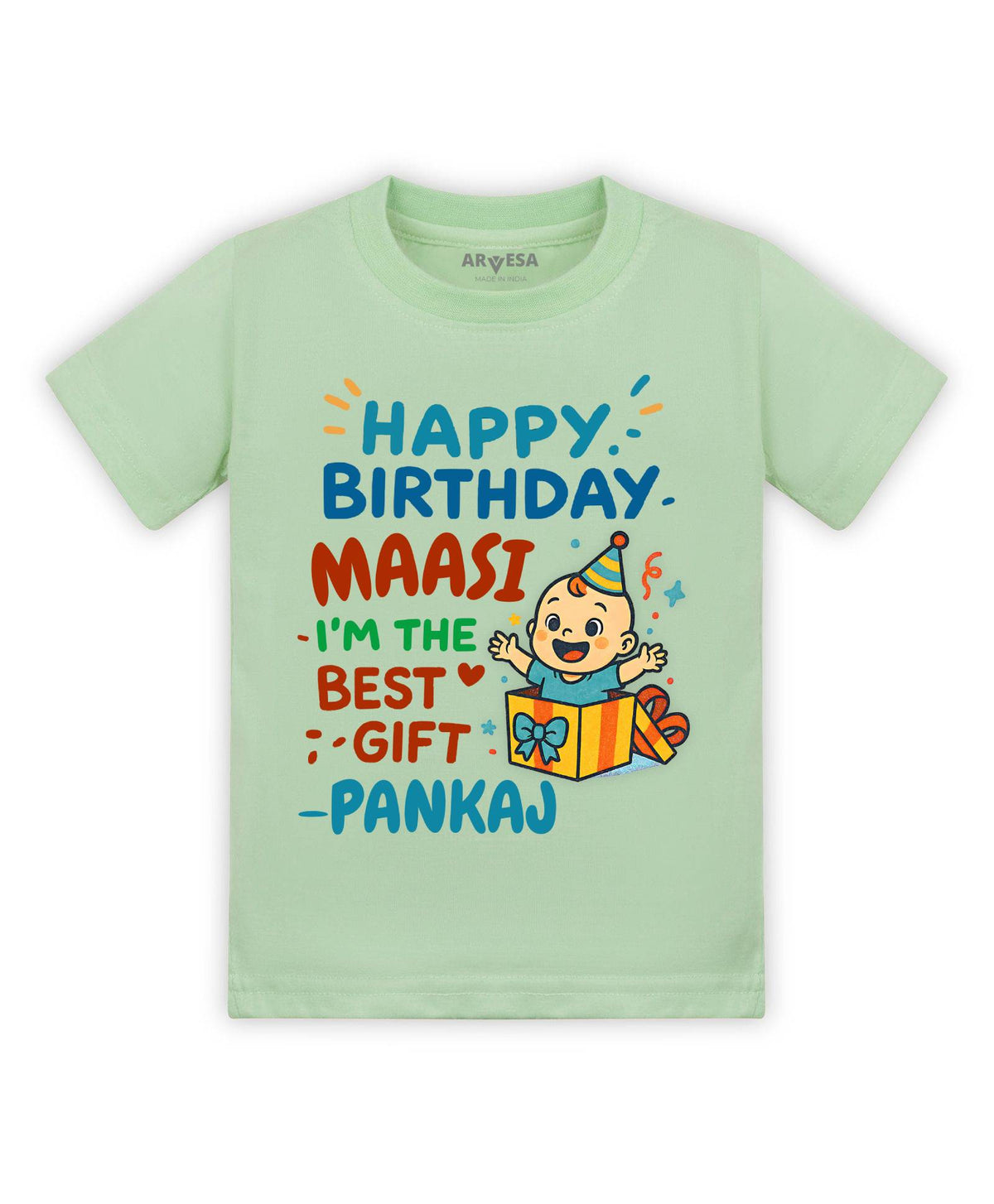 Happy Birthday Maasi Family Birthday - T-shirt