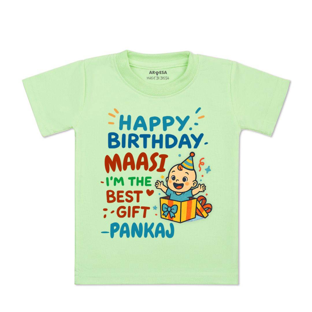 Arvesa Happy Birthday Maasi Baby Boy & Girl Dress