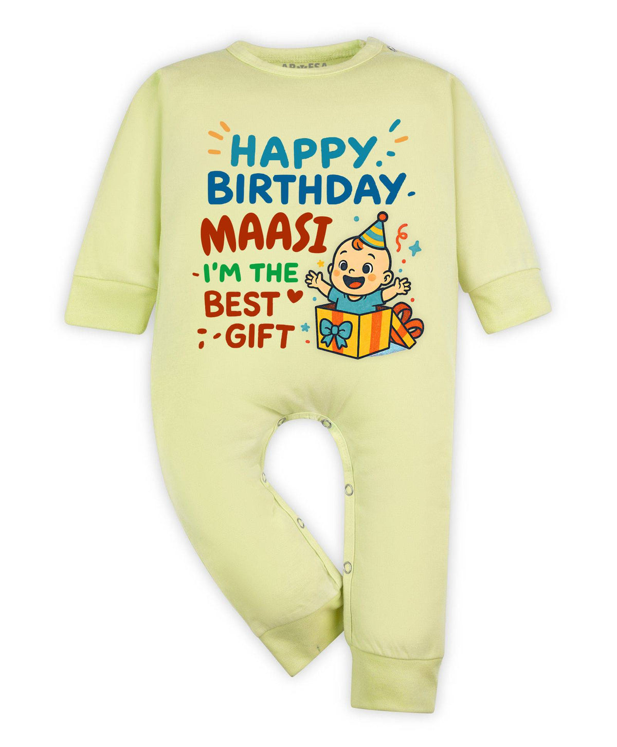 Happy Birthday Maasi Family Birthday - Jumpsuit
