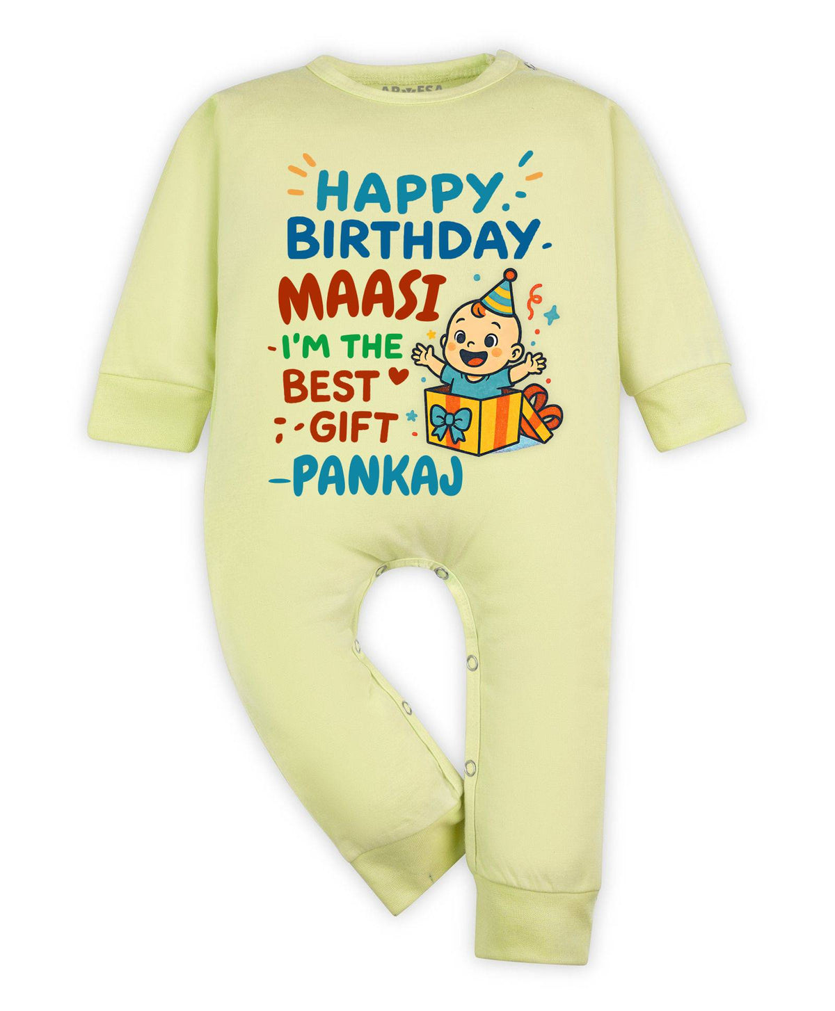 Happy Birthday Maasi Family Birthday - Jumpsuit