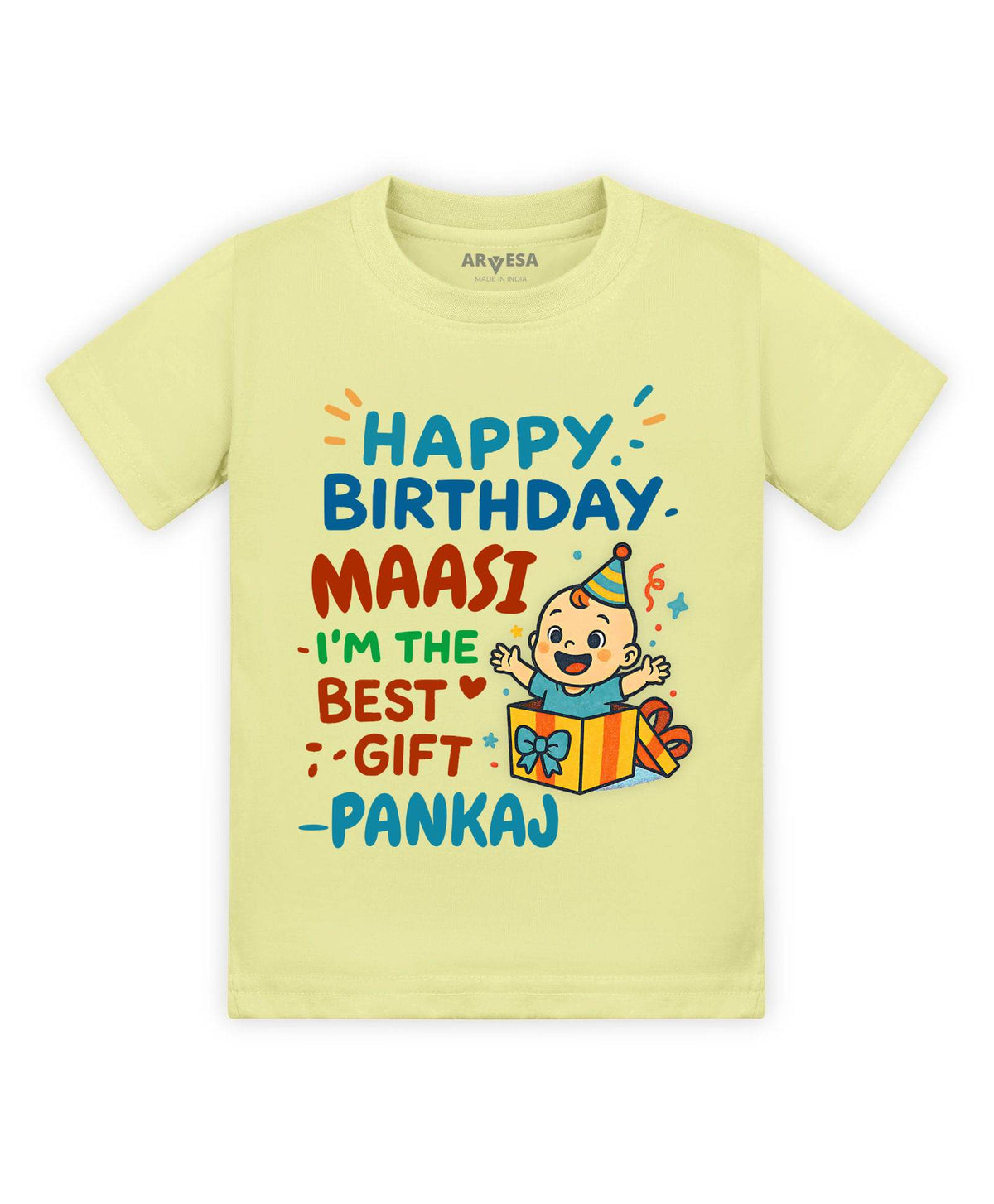 Happy Birthday Maasi Family Birthday - T-shirt
