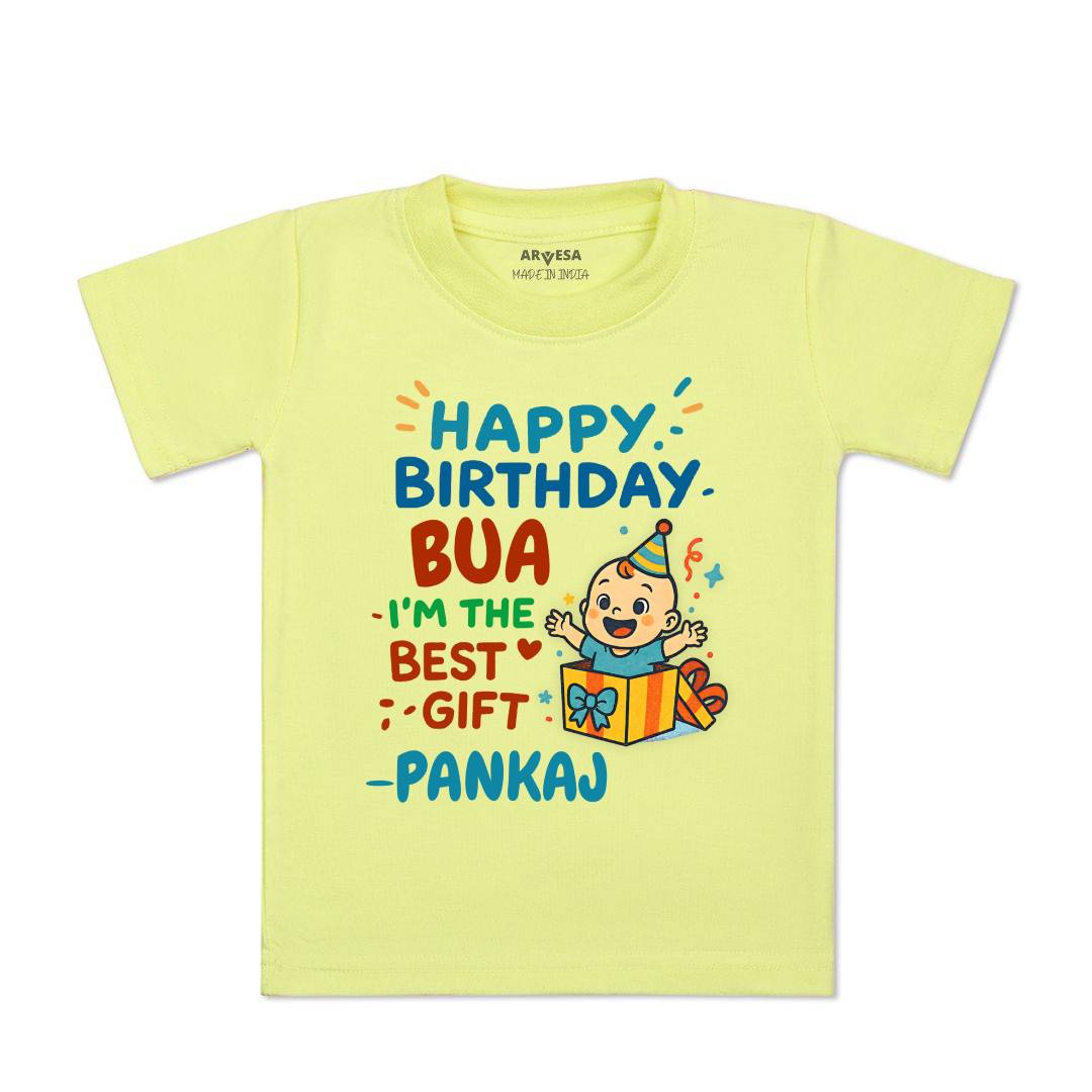 Arvesa Happy Birthday Bua Baby Boy & Girl Dress