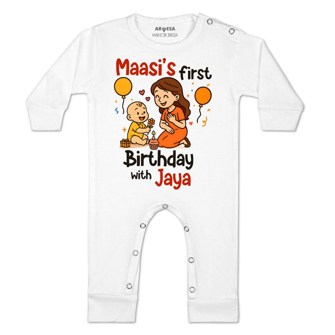 Arvesa Maasi First Birthday With Me Baby Boy & Girl Dress