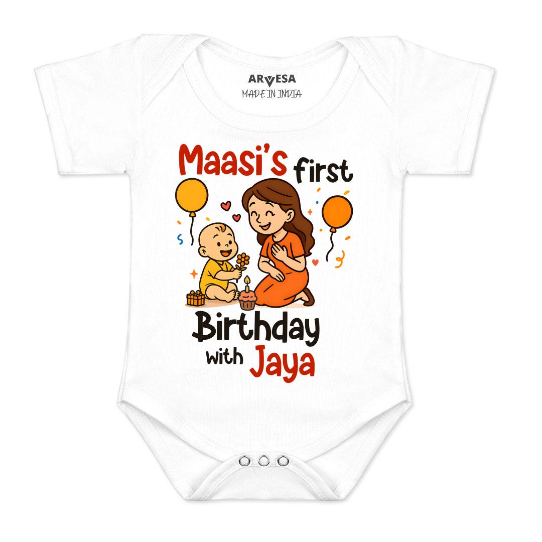 Arvesa Maasi First Birthday With Me Baby Boy & Girl Dress