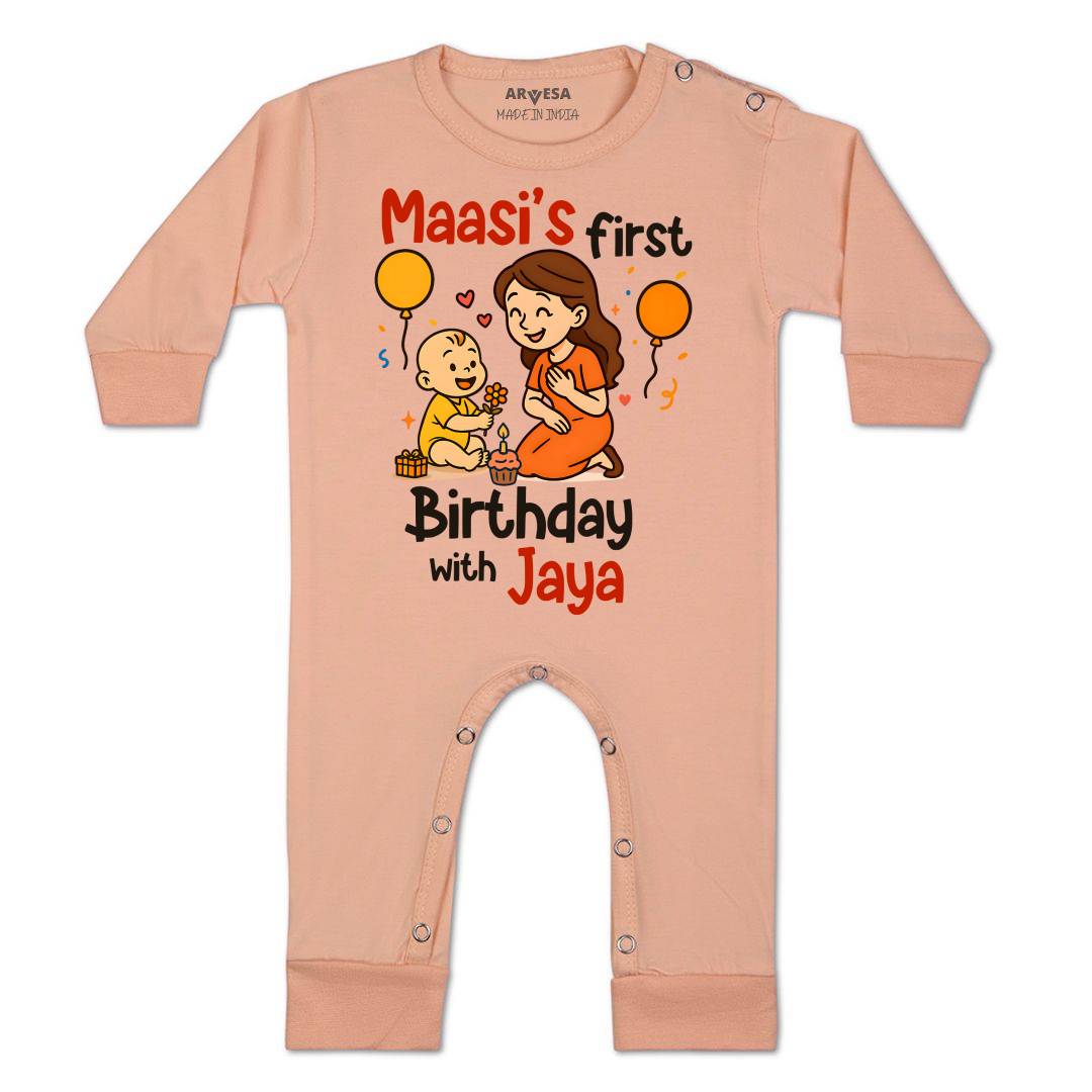 Arvesa Maasi First Birthday With Me Baby Boy & Girl Dress