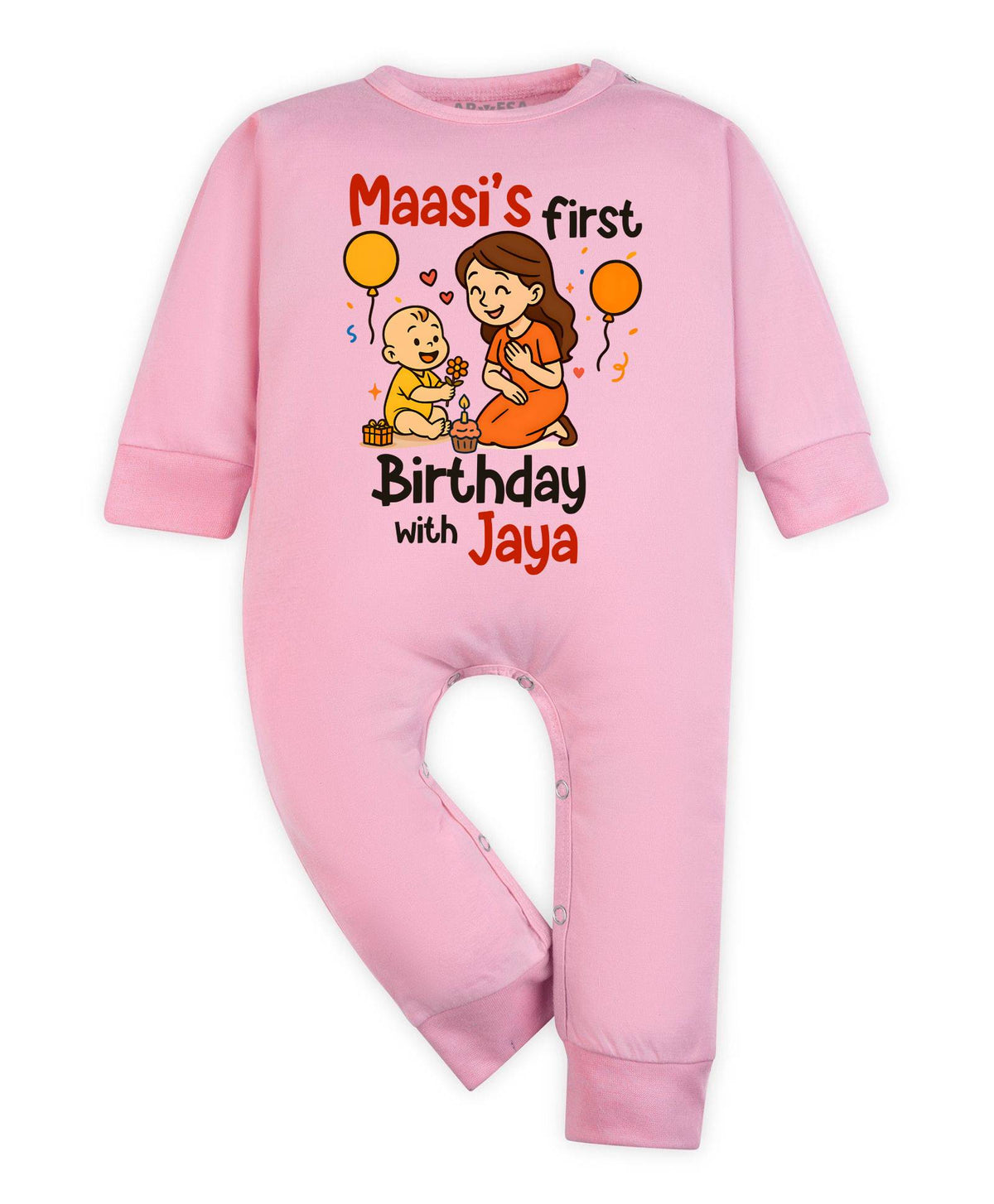 Maasi First Birthday With Me Family Birthday - Jumpsuit