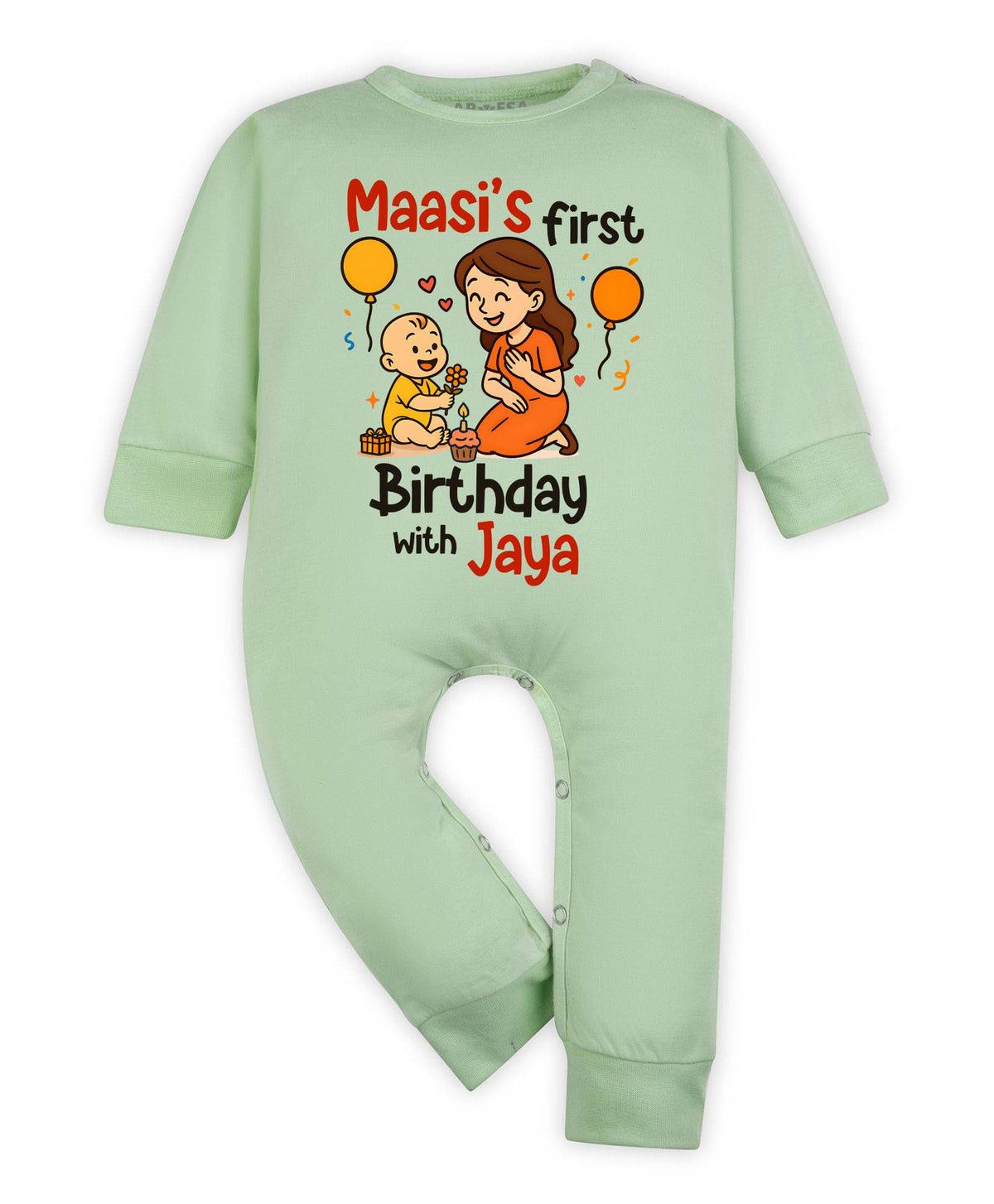 Maasi First Birthday With Me Family Birthday - Jumpsuit