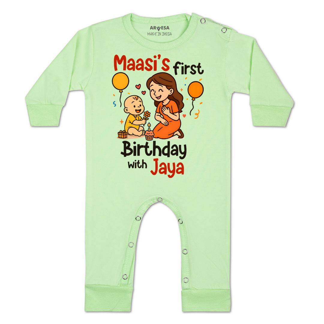 Arvesa Maasi First Birthday With Me Baby Boy & Girl Dress