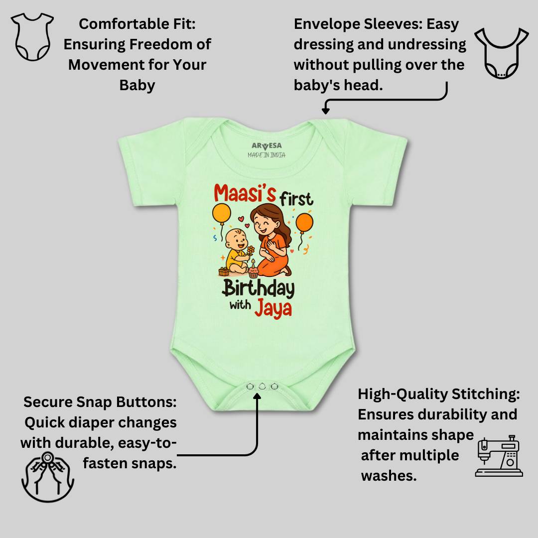 Arvesa Maasi First Birthday With Me Baby Boy & Girl Dress