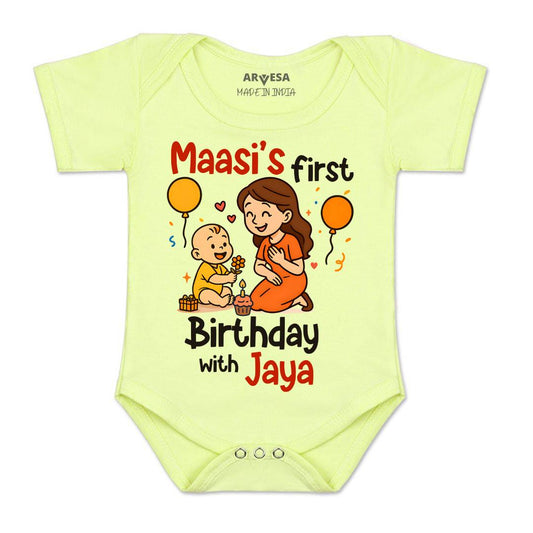 Arvesa Maasi First Birthday With Me Baby Boy & Girl Dress