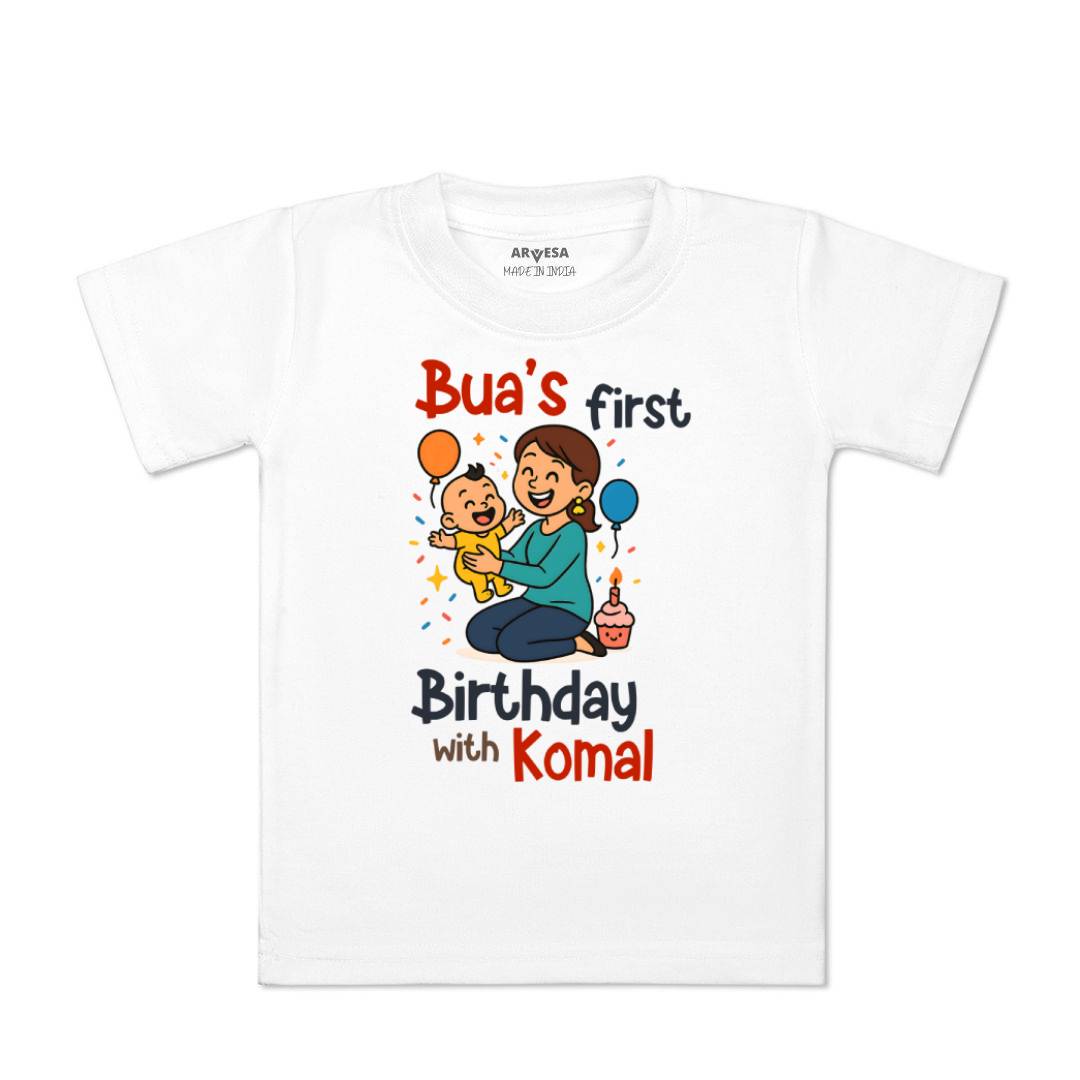 Arvesa Bua First Birthday With Me Baby Boy & Girl Dress