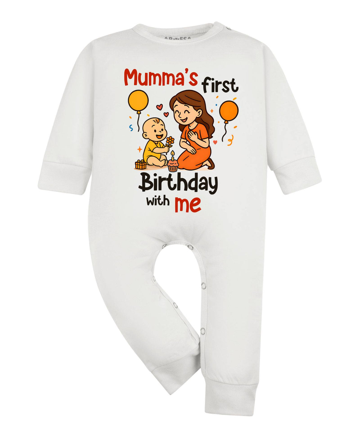 Mumma First Birthday With Me Mom Birthday - Jumpsuit