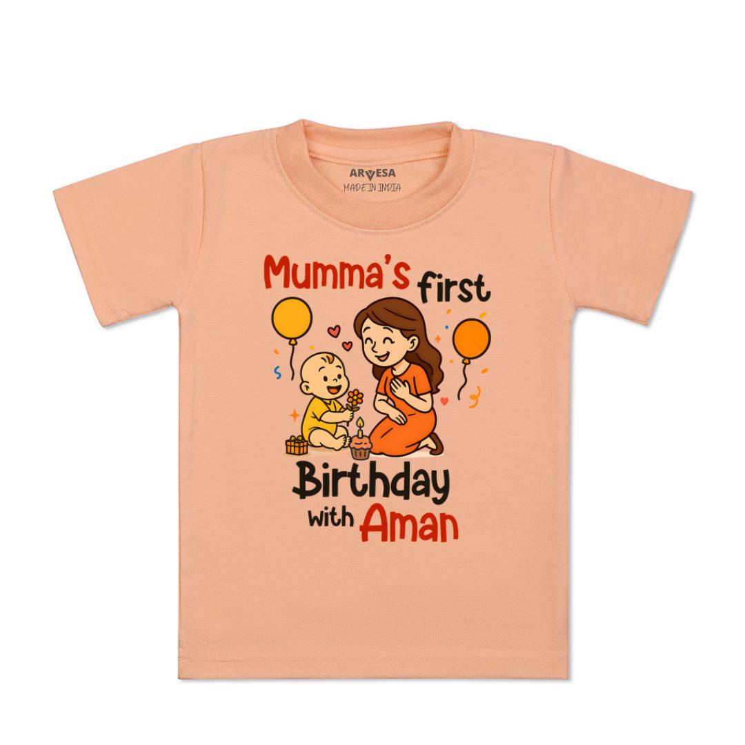Arvesa Mumma First Birthday With Me Baby Boy & Girl Dress