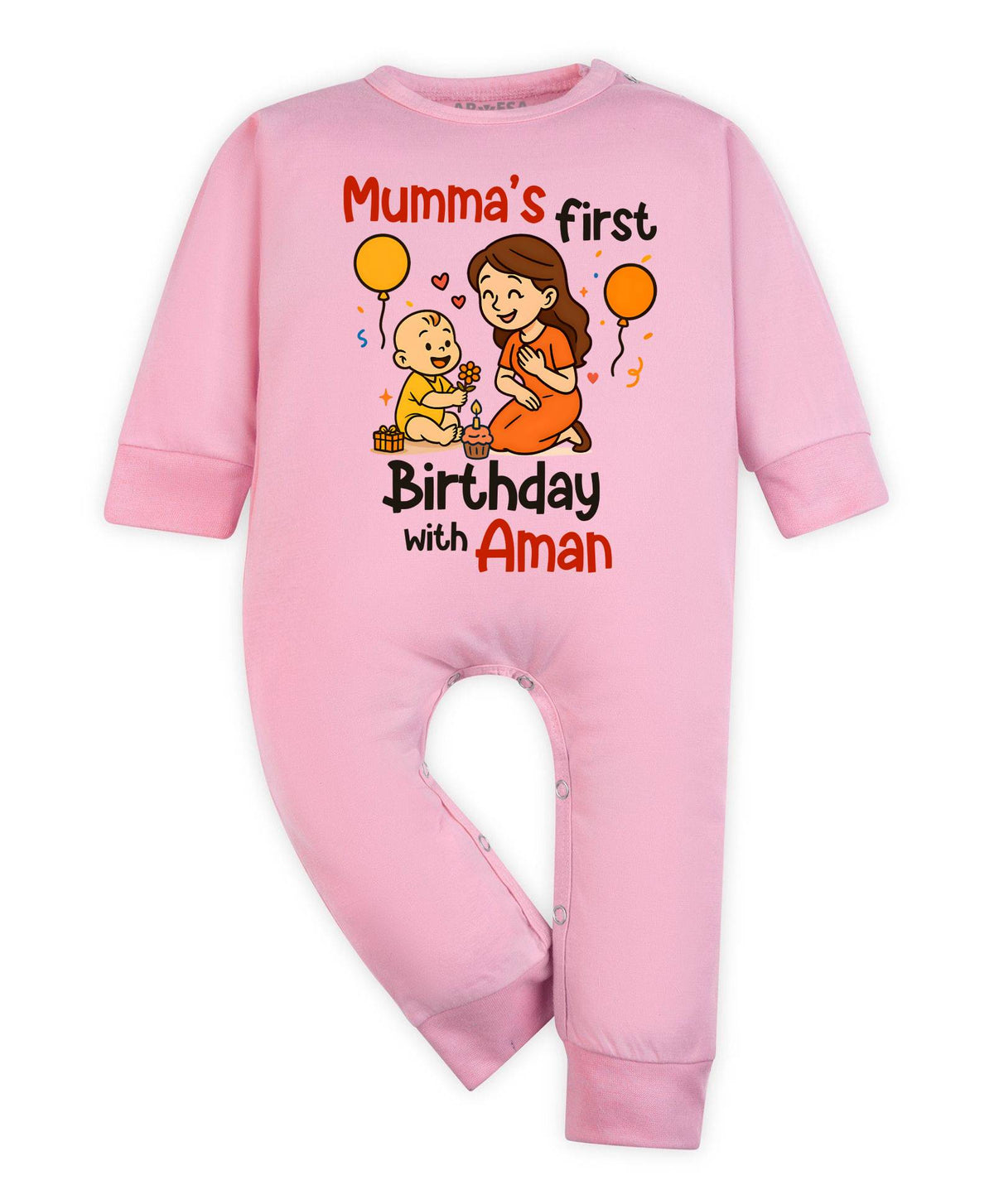 Mumma First Birthday With Me Mom Birthday - Jumpsuit