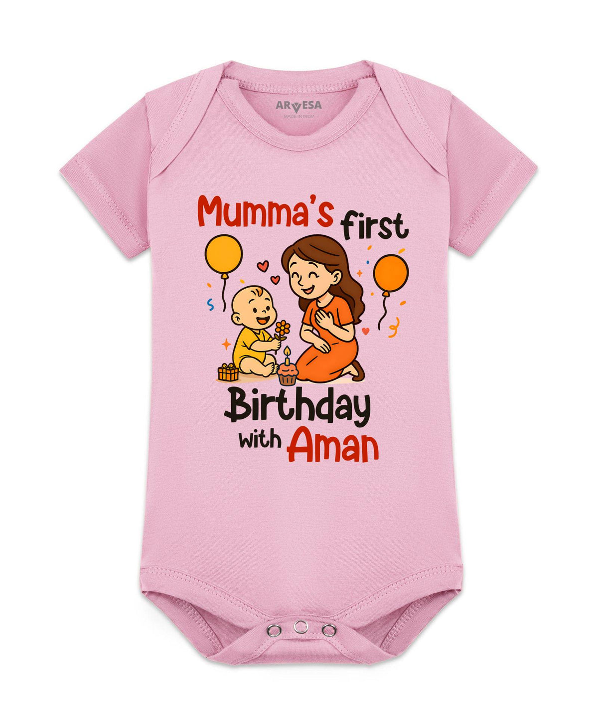 Mumma First Birthday With Me Mom Birthday - Romper
